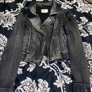 Black Jean Jacket